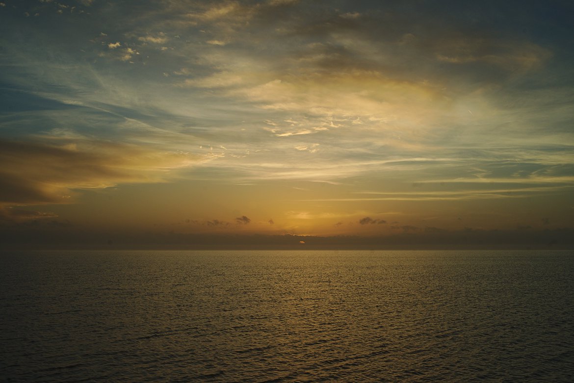 sunset, burn's point park, LA photographed by luxagraf