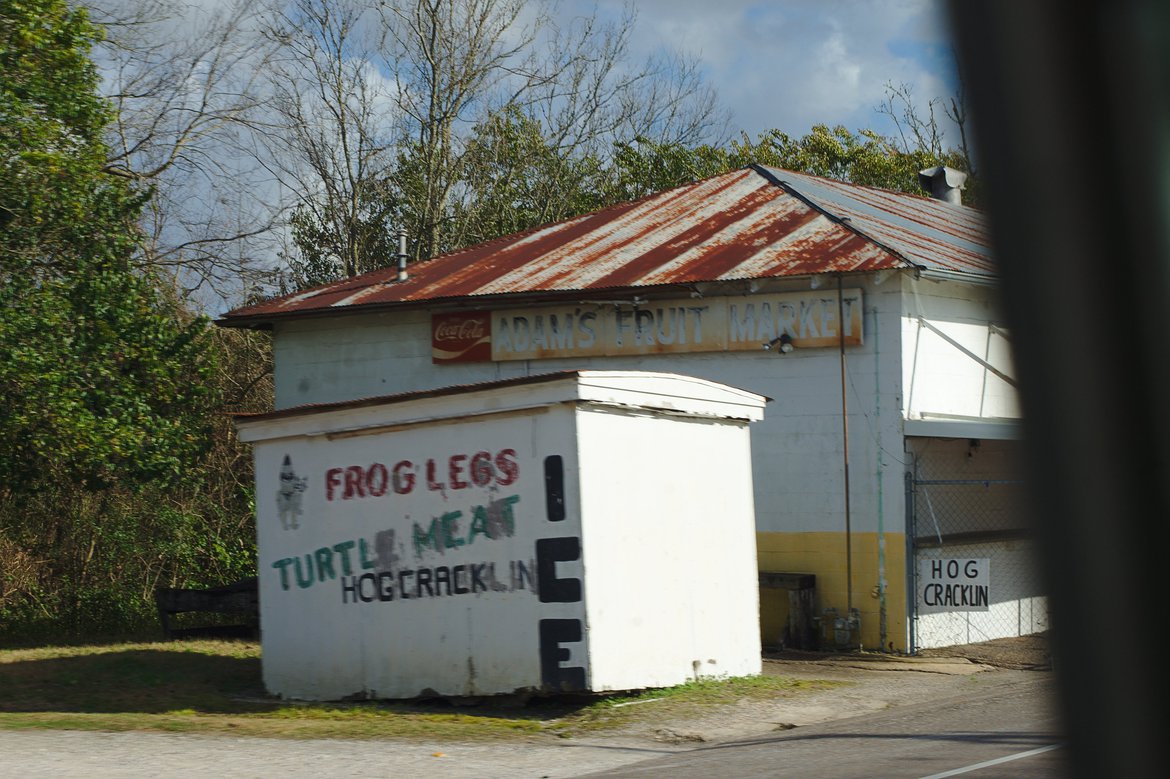 signs, louisiana photographed by luxagraf