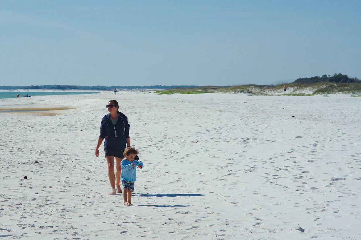 beaches, Gulf Islands National Seashore photographed by luxagraf