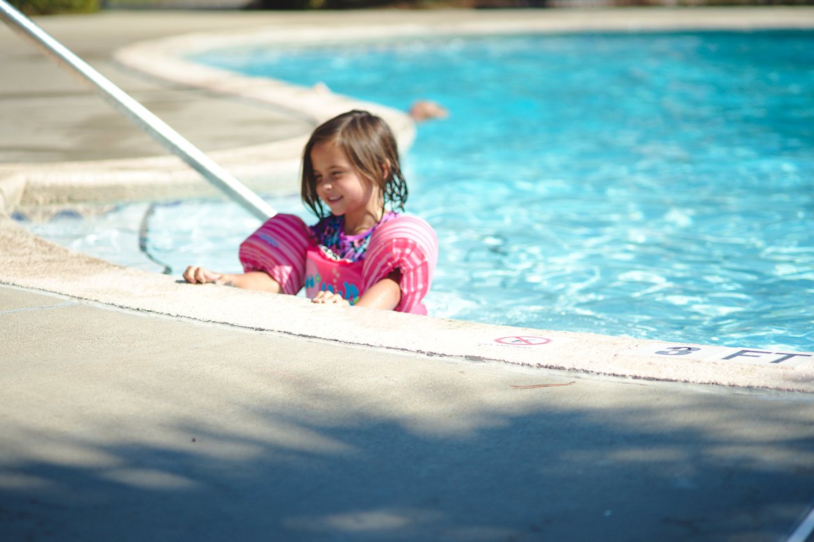 Pool, Topsail State Beach, Florida photographed by luxagraf