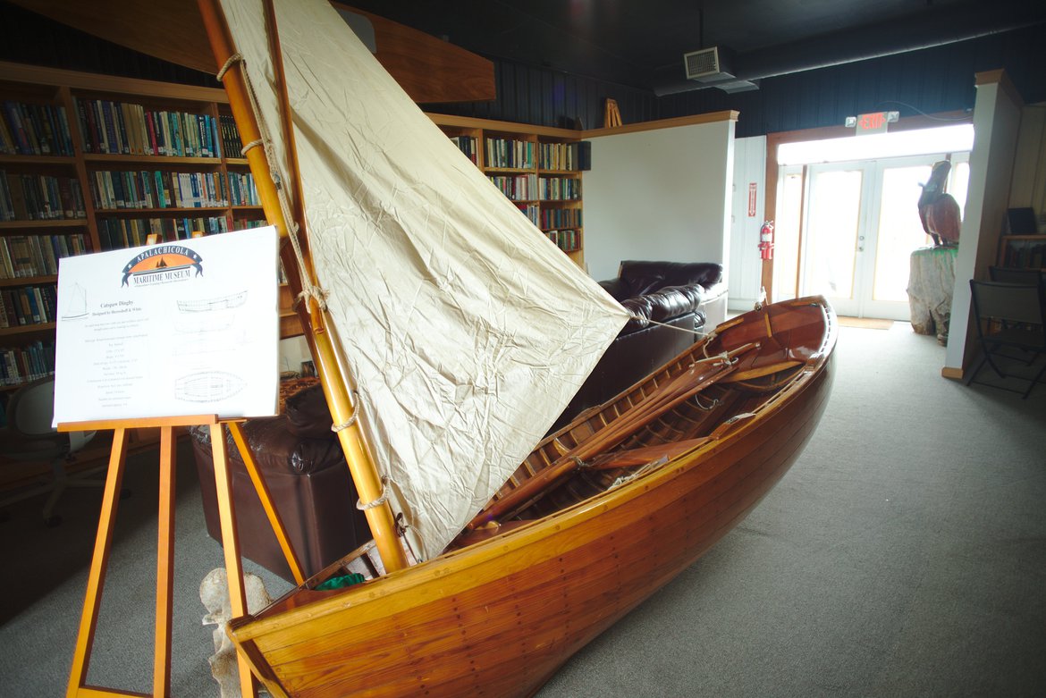 Maritime Museum, Apalachicola, FL photographed by luxagraf