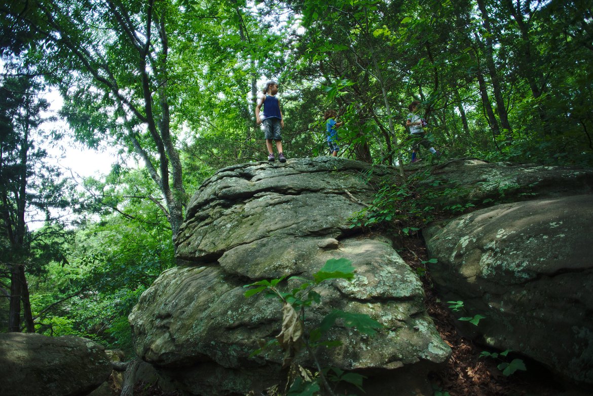 Garden of the Gods, IL photographed by luxagraf