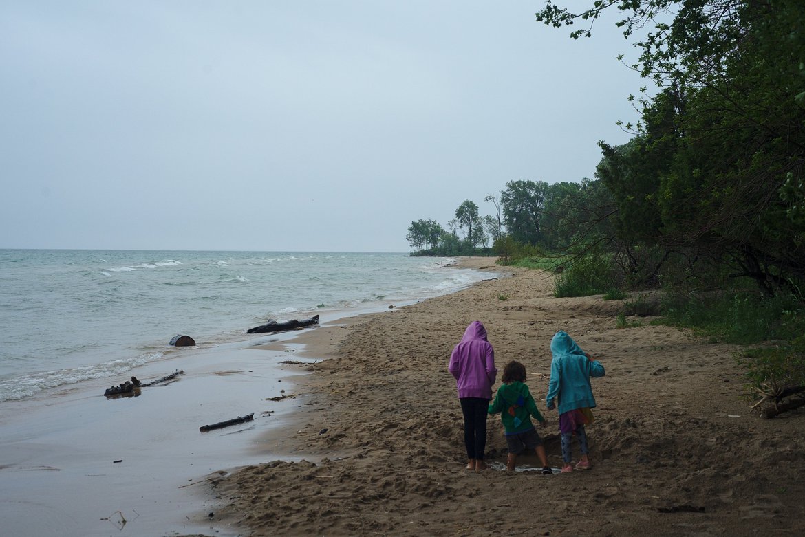 Harrington Beach State Park, WI photographed by luxagraf