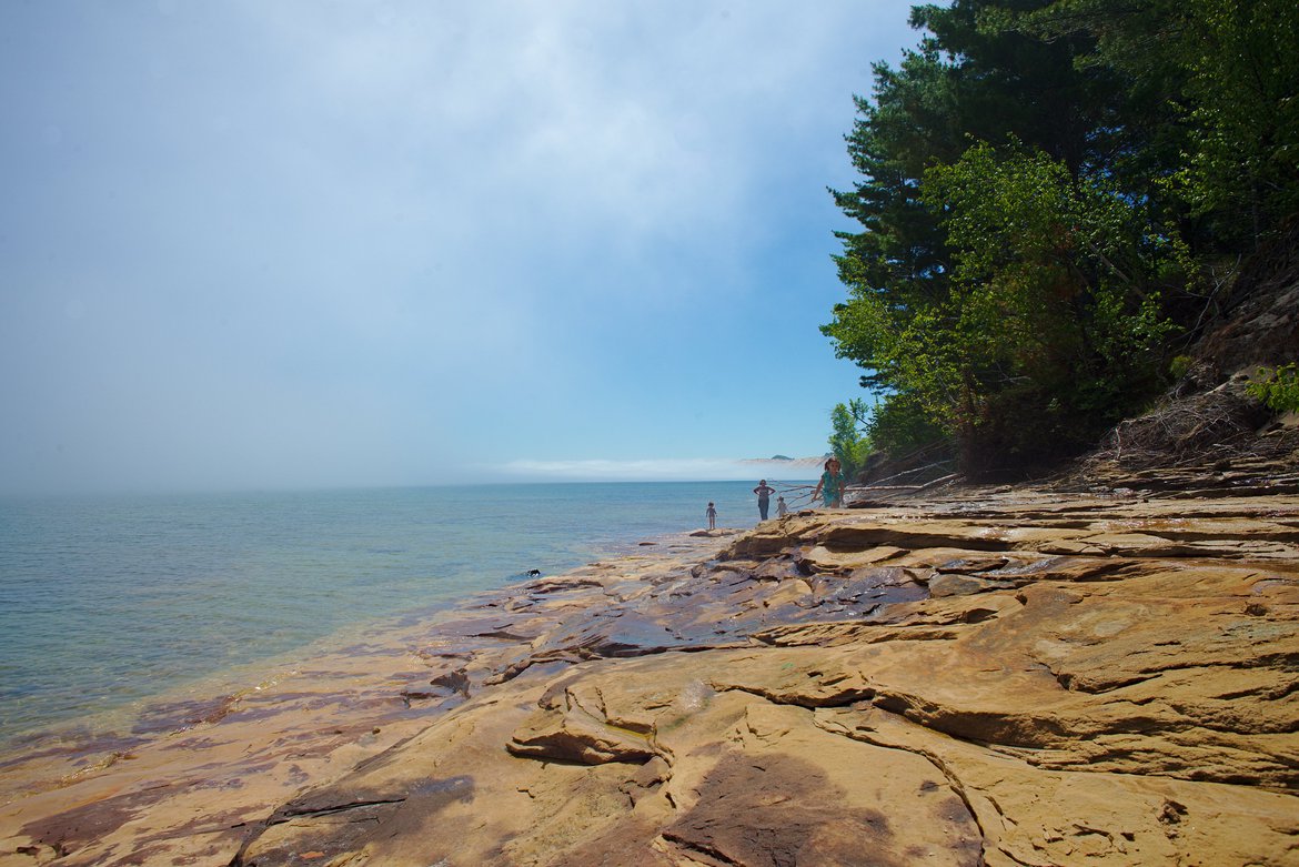 Pictured Rocks National Lakeshore, MI photographed by luxagraf
