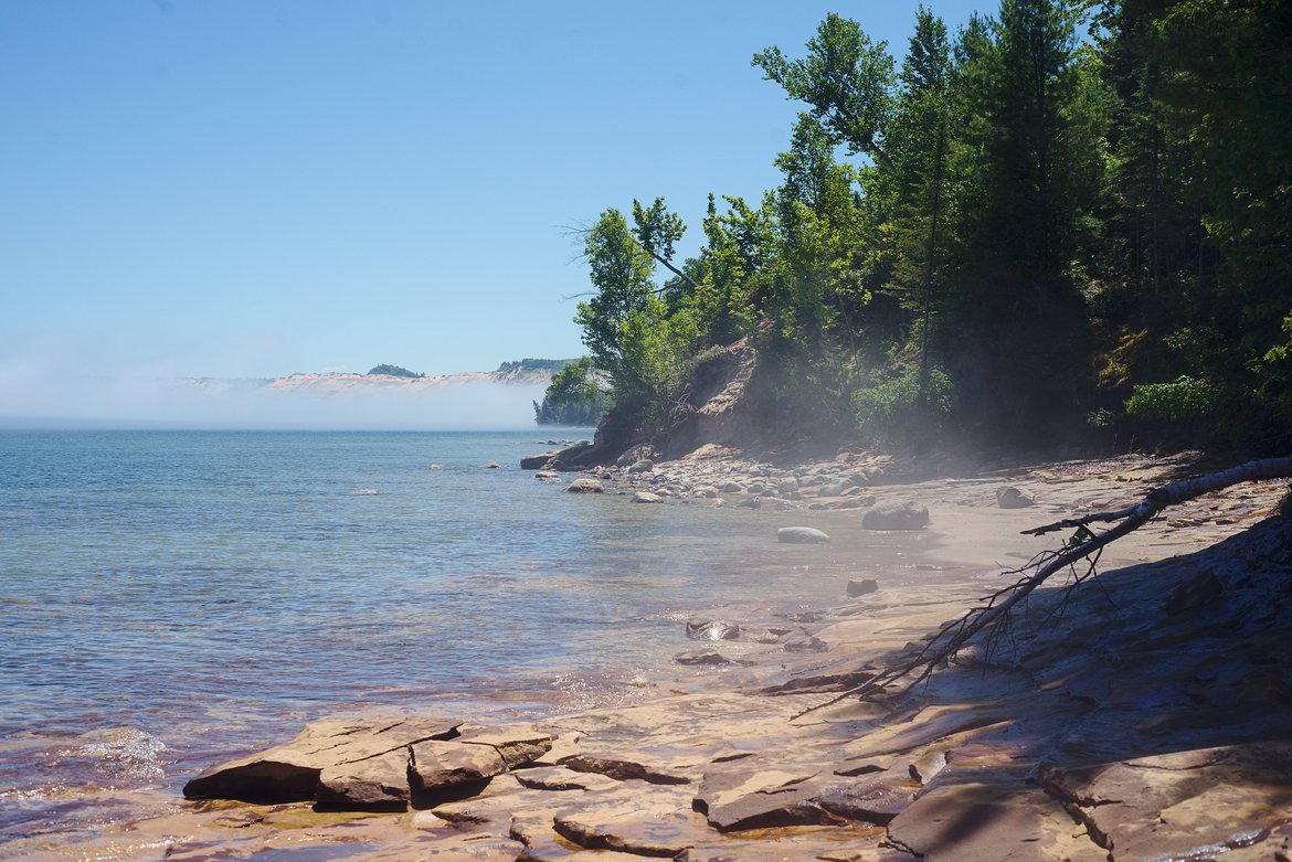 Pictured Rocks National Lakeshore, MI photographed by Scott Gilbertson