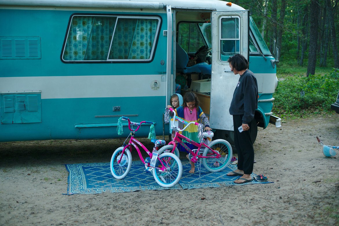 Birthday at Andrus Lake, MI photographed by luxagraf