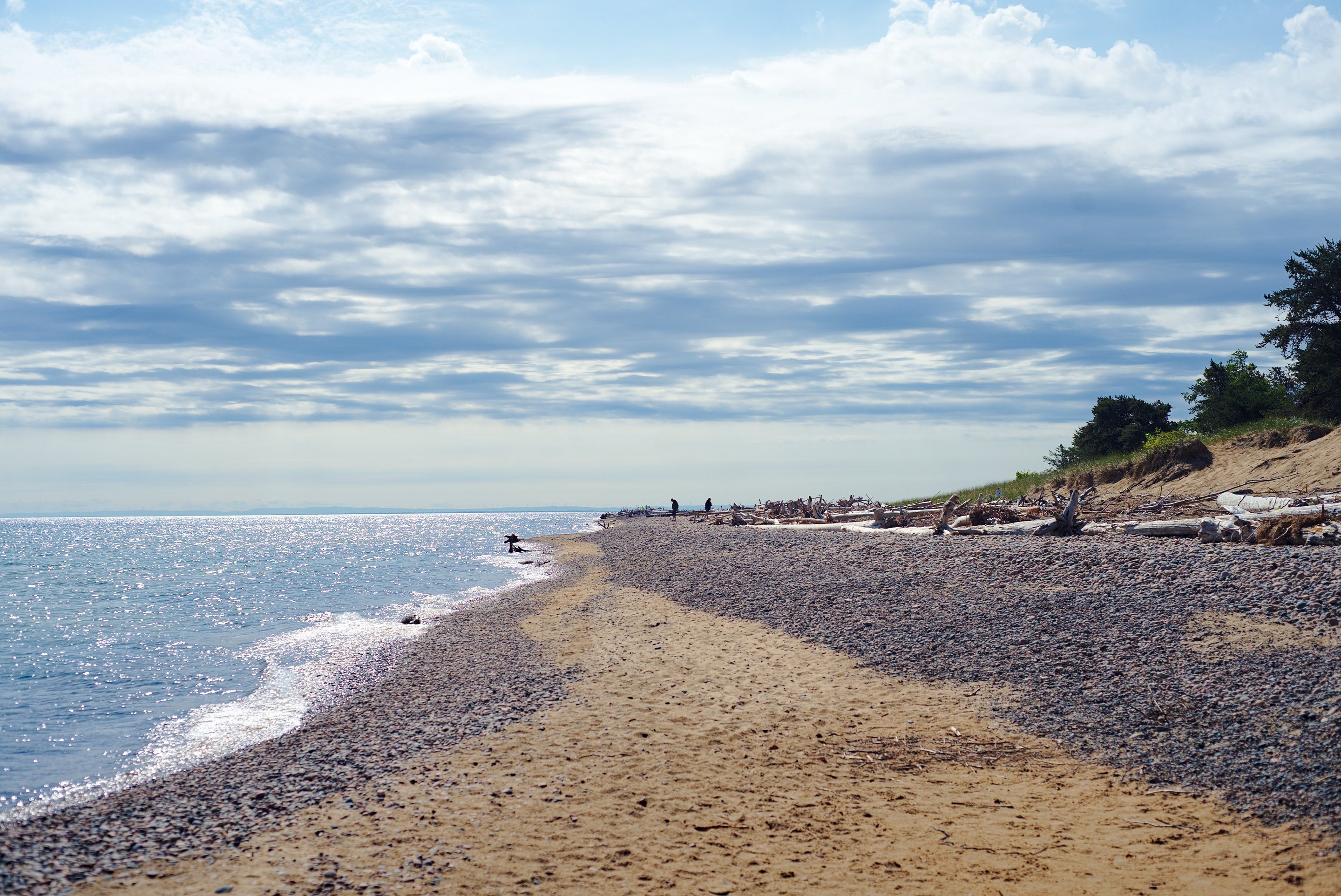 Whitefish point, MI photographed by luxagraf