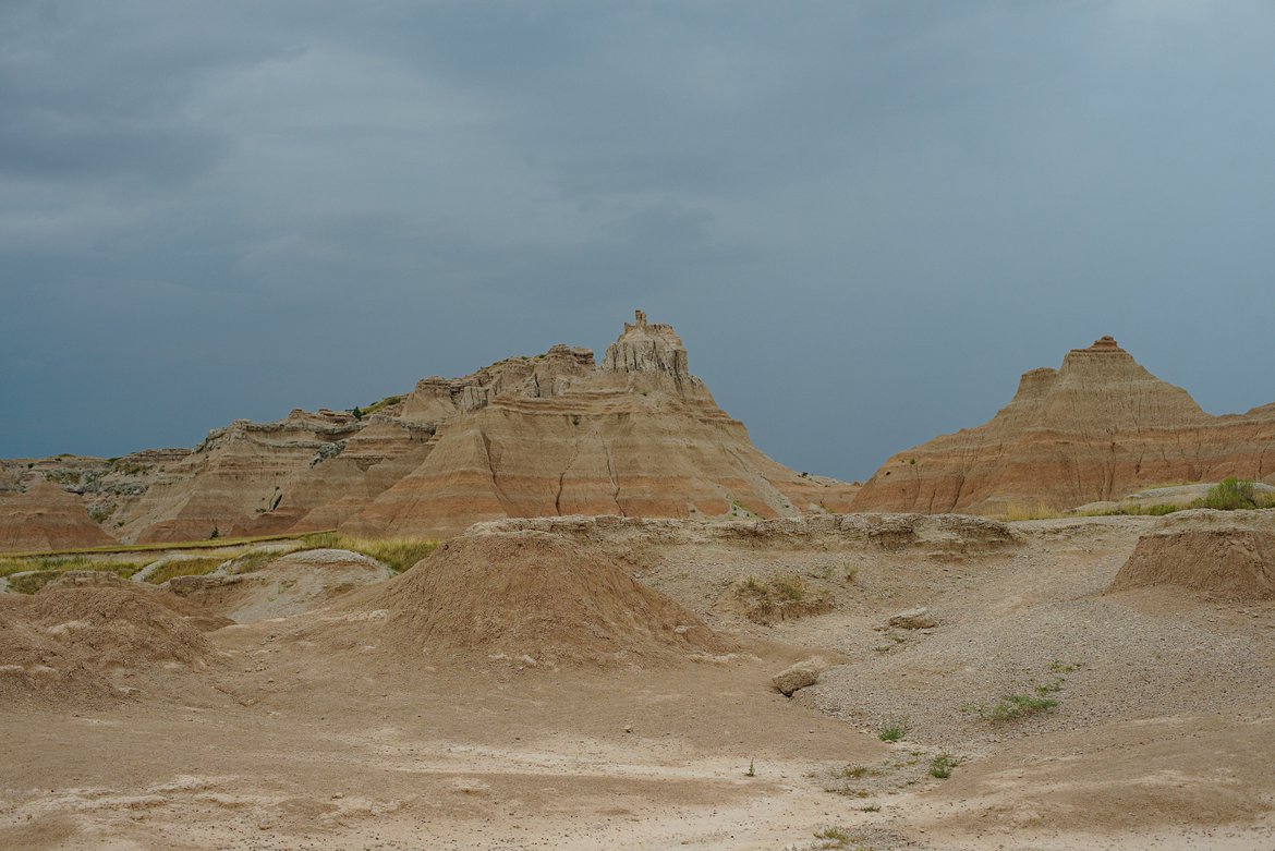 Badlands NP photographed by luxagraf
