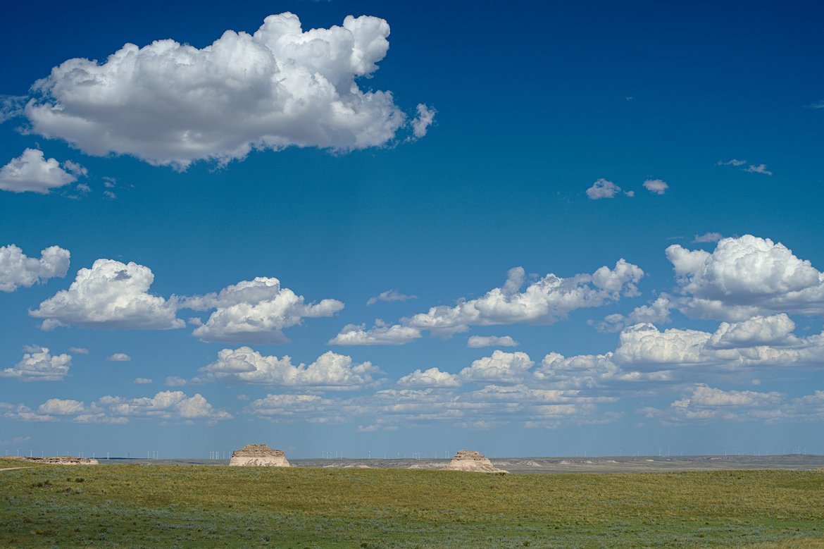 Pawnee Buttes, Pawnee Grasslands, Colorado photographed by luxagraf