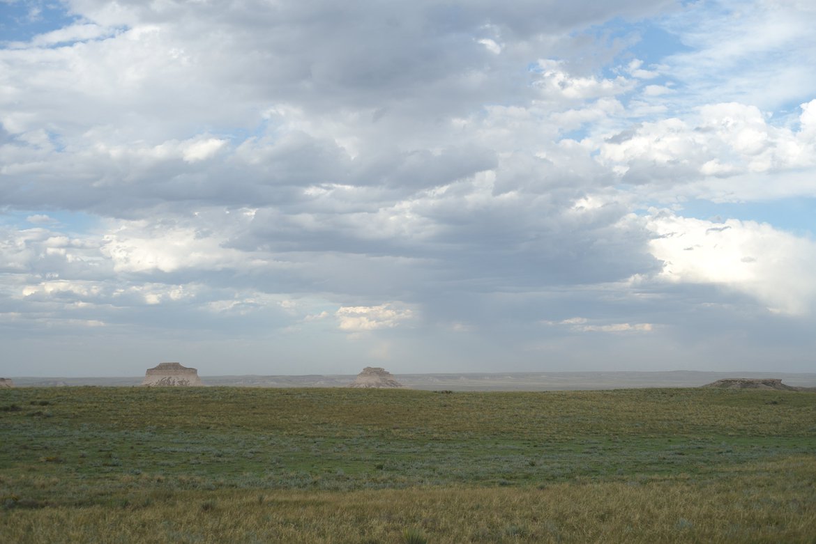 Pawnee Buttes, Pawnee Grasslands, Colorado photographed by luxagraf