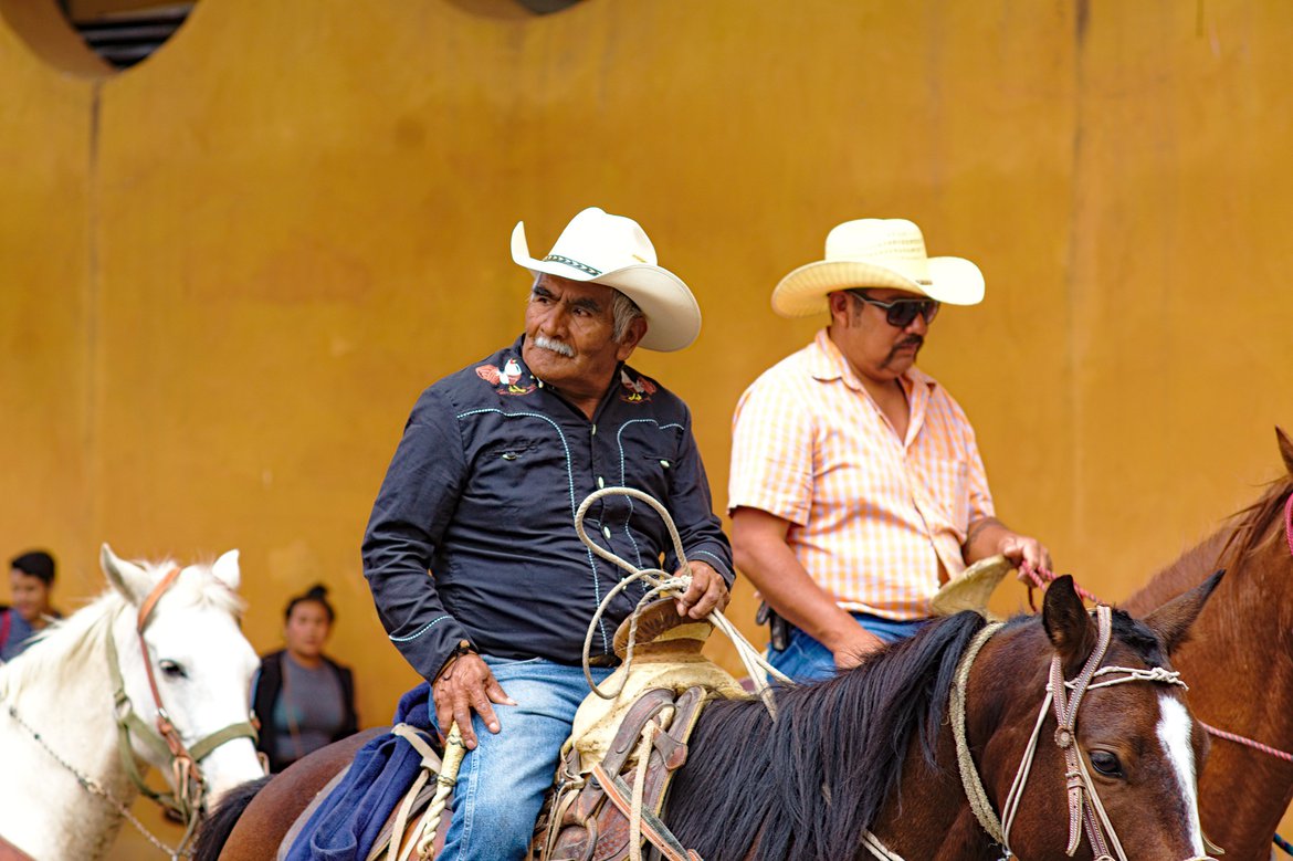 blessing of the horses san miguel de allende photographed by luxagraf