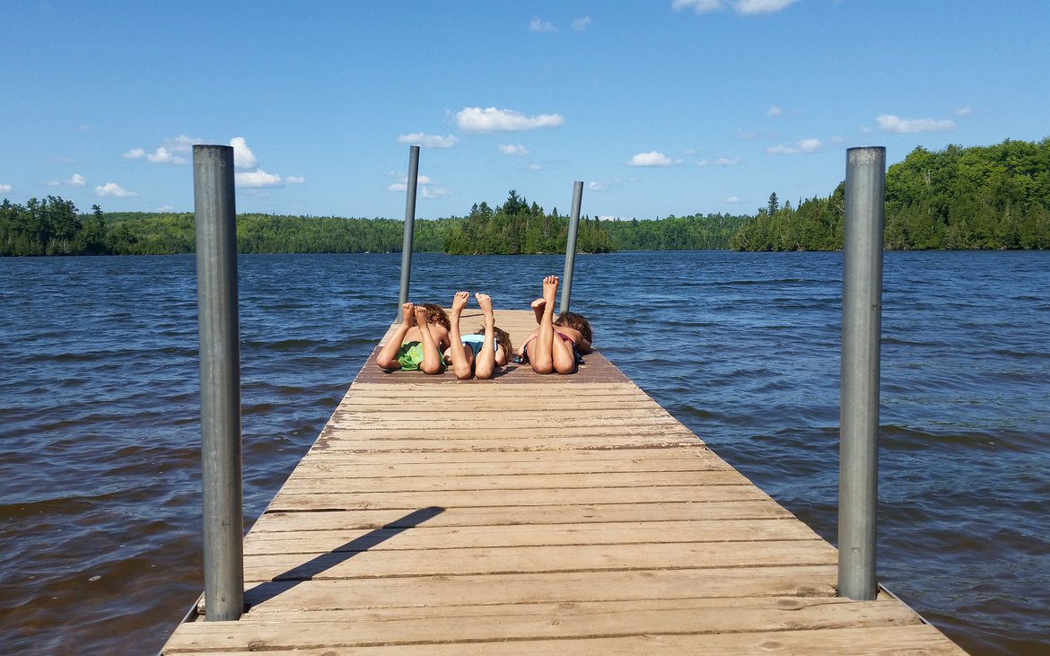 nine mile lake, MN photographed by luxagraf