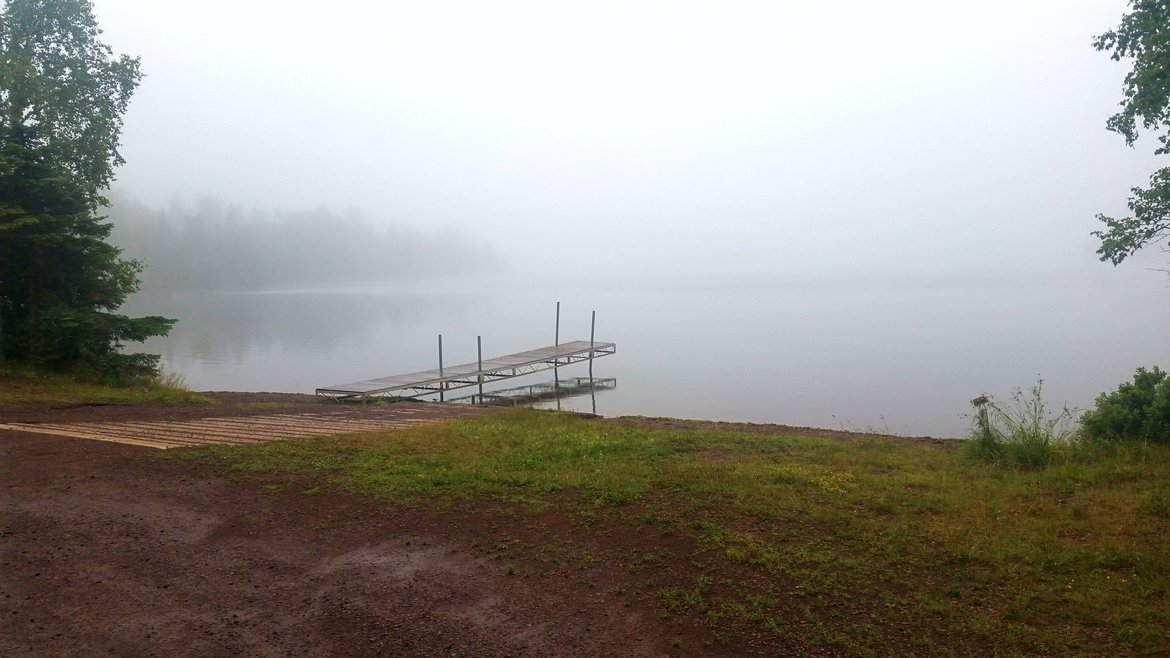 nine mile lake, MN photographed by luxagraf