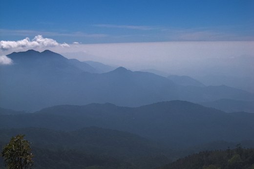 view from the highest point in Thailand photographed by luxagraf