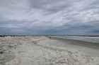 storm over the beach, hunting island