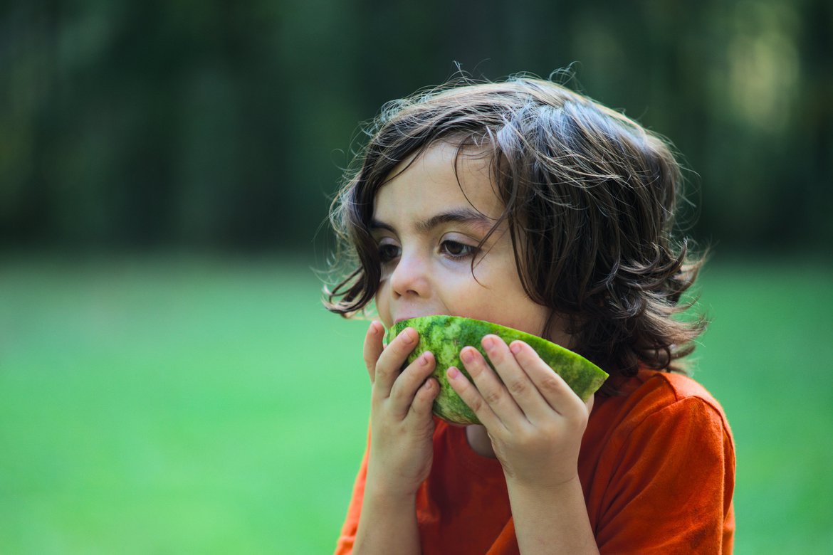 eating watermelon photographed by Scott Gilbertson