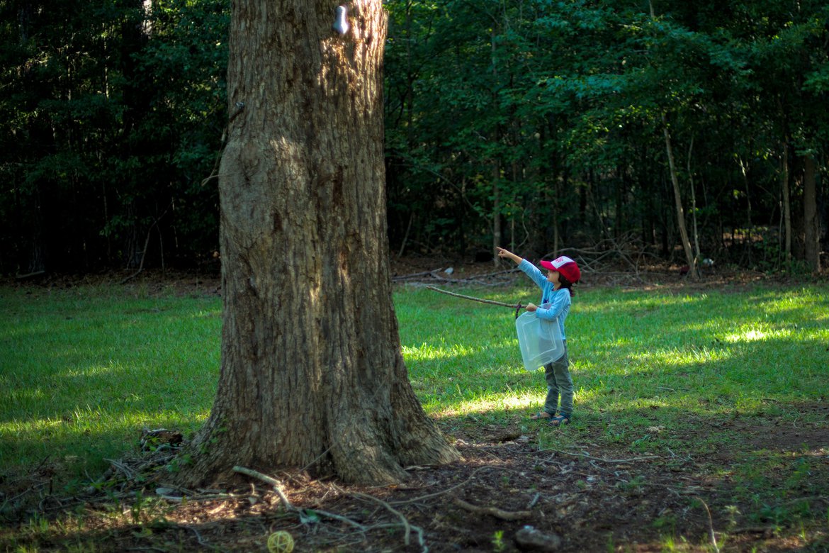child with a wooden sword photographed by Scott Gilbertson