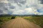 dirt road, near trinidad colorado