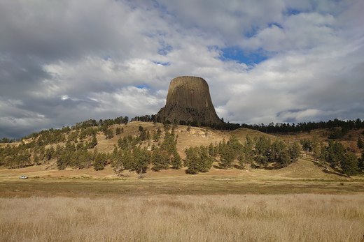 Bear's Lodge (Devil's Tower), Wy photographed by luxagraf