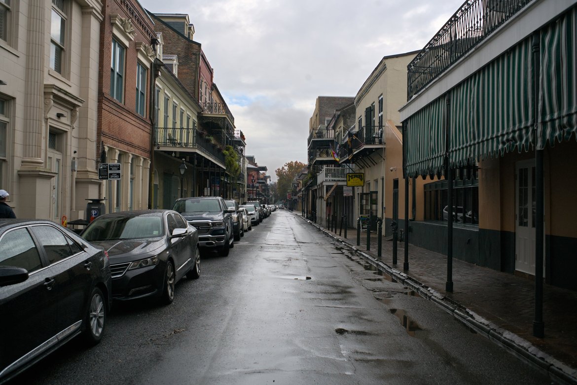 the streets of the french quarter photographed by luxagraf