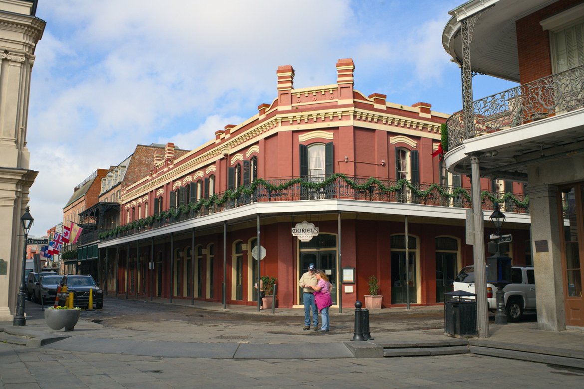 The corner of jackson square photographed by Scott Gilbertson