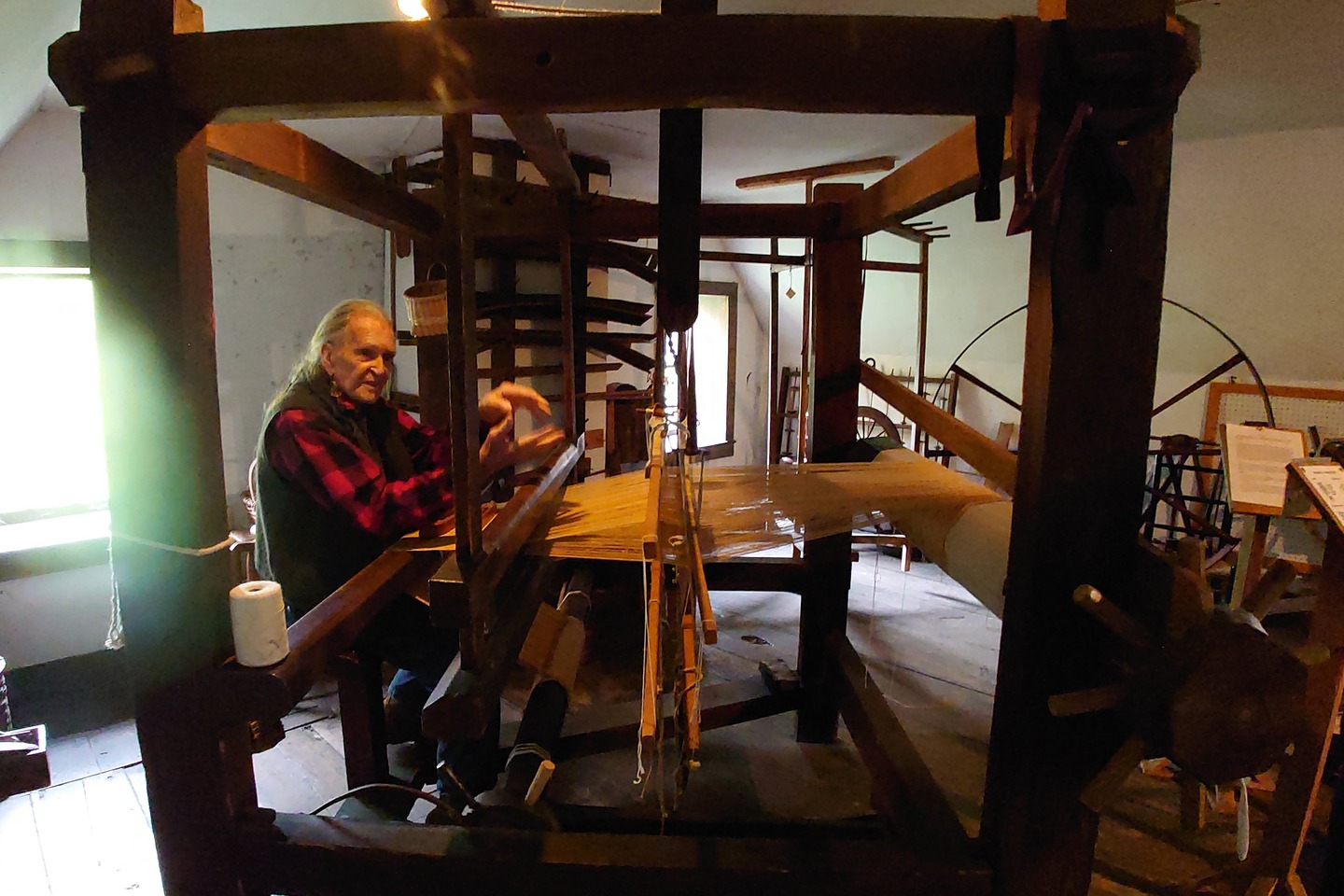Loom at Fort Klock by Scott Gilbertson