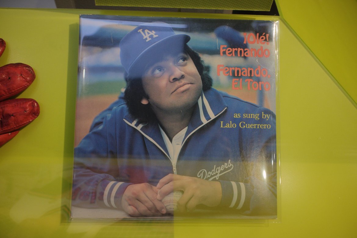 Fernando Valenzuela record photographed by Scott Gilbertson