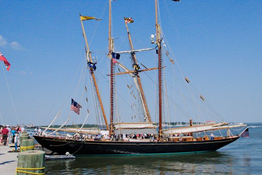 tall ships festival, charleston photographed by luxagraf