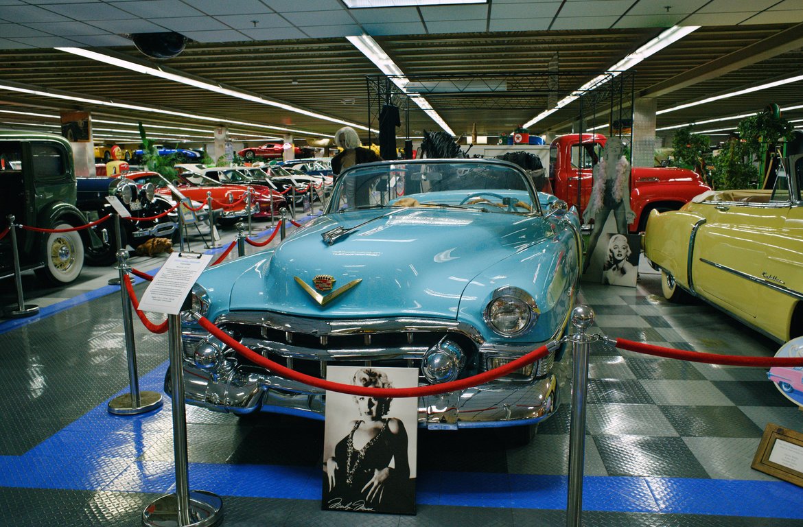 Tallahassee car museum photographed by luxagraf