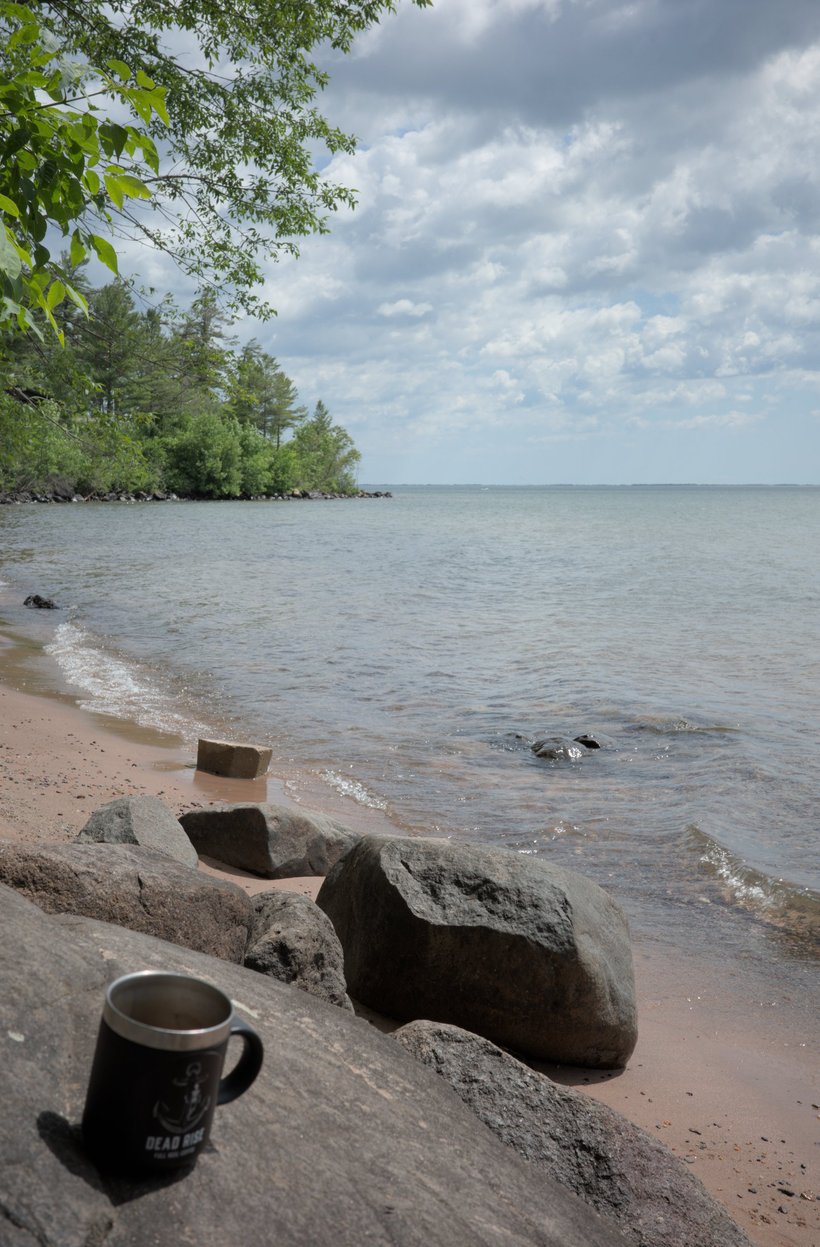 coffee on the lake by Scott Gilbertson