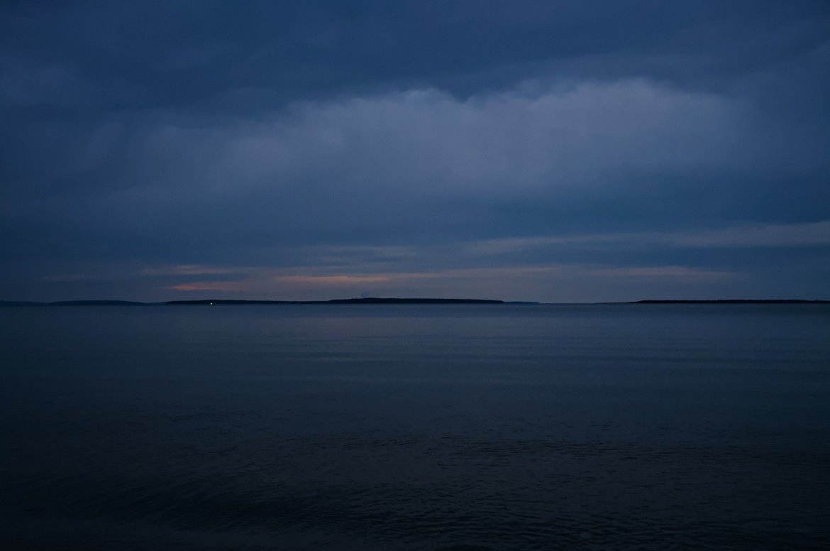 Sunrise over lake superior, Washburn, WI photographed by Scott Gilbertson