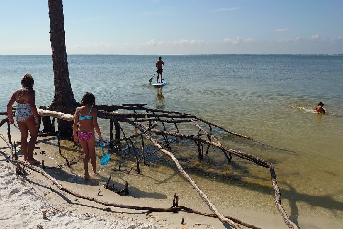 back side of St George Island by Scott Gilbertson