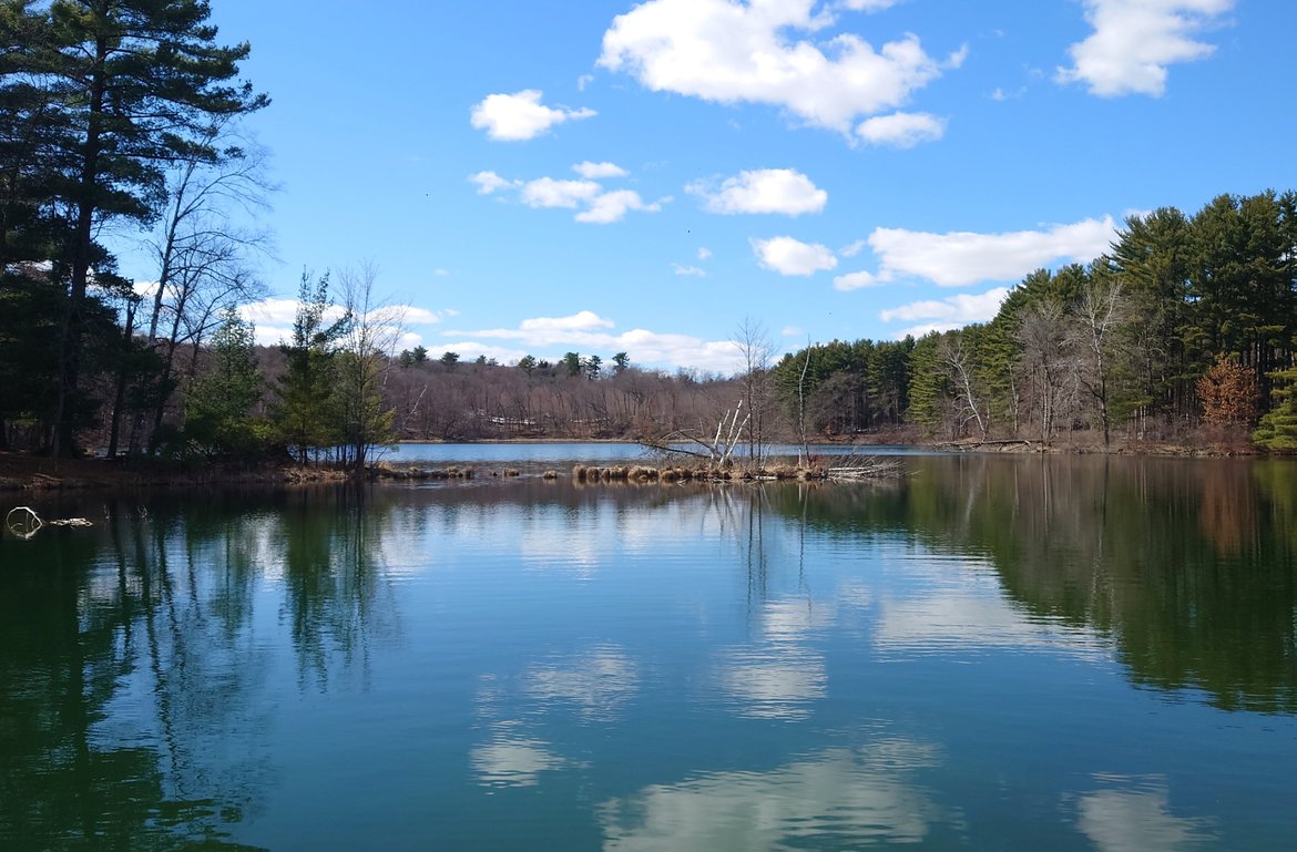 lake at hartman creek state park photographed by Scott Gilbertson