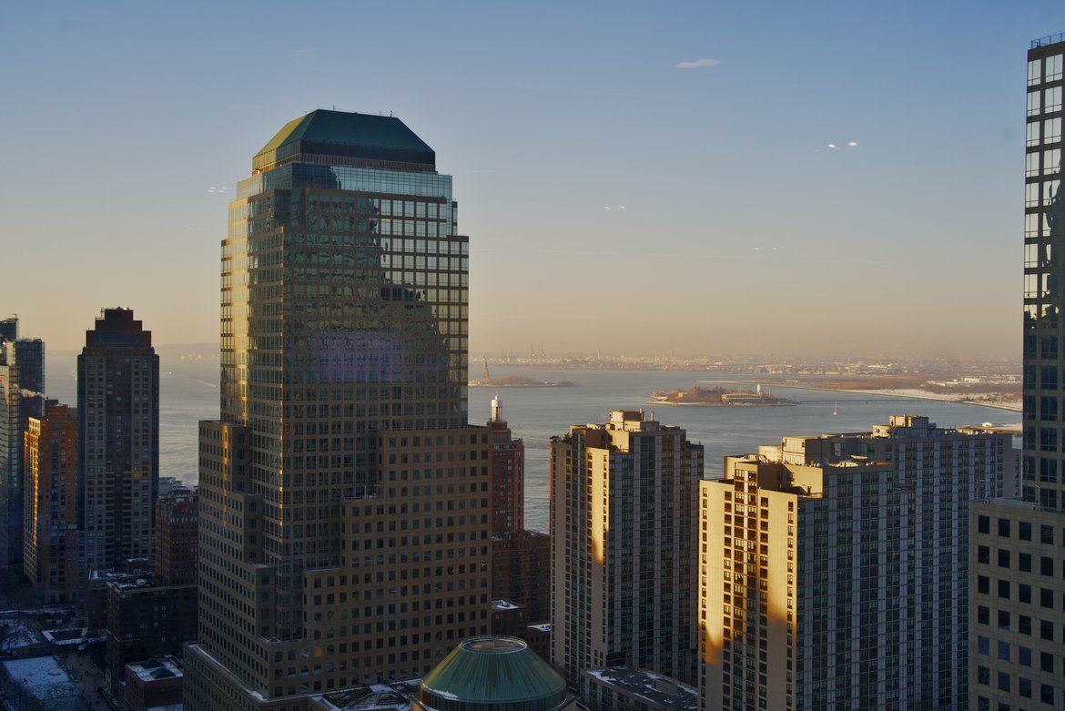 View from 1 world trade photographed by Scott Gilbertson