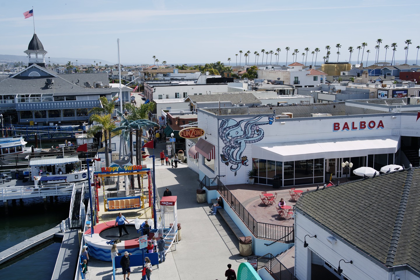 riding the ferris wheel balboa fun zone photographed by Scott Gilbertson