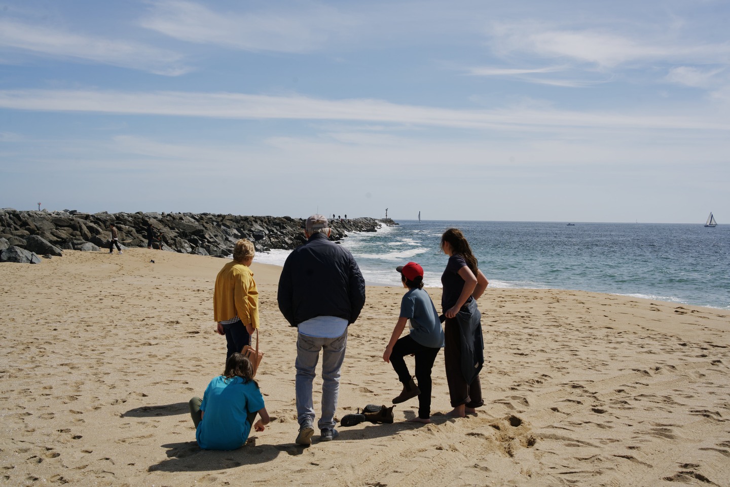at the wedge, balboa peninsula photographed by Scott Gilbertson