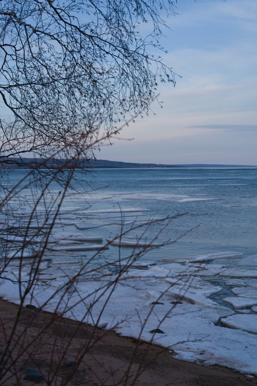 ice on lake superior by Scott Gilbertson