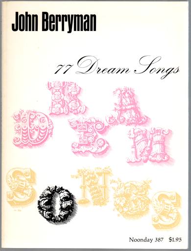 cover art for 77 Dream Songs by John Berryman