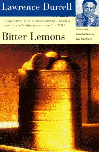 cover art for Bitter Lemons by Lawrence Durrell