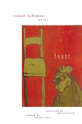 cover art for Feast: Poems by Tomaz Salamun