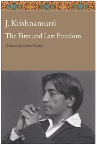 First and Last Freedom, The cover