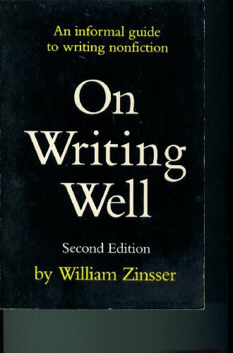 On Writing Well. An Informal Guide to Writing Nonfiction. Second Edition. cover
