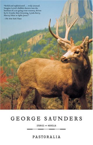 cover art for Pastoralia by George Saunders