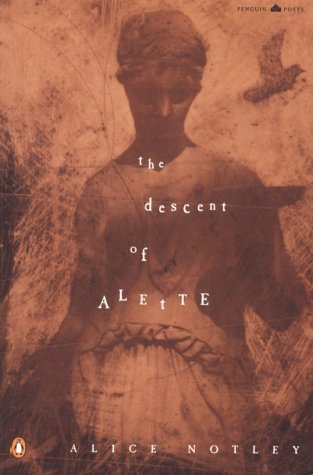 cover art for The Descent of Alette  by Alice Notley