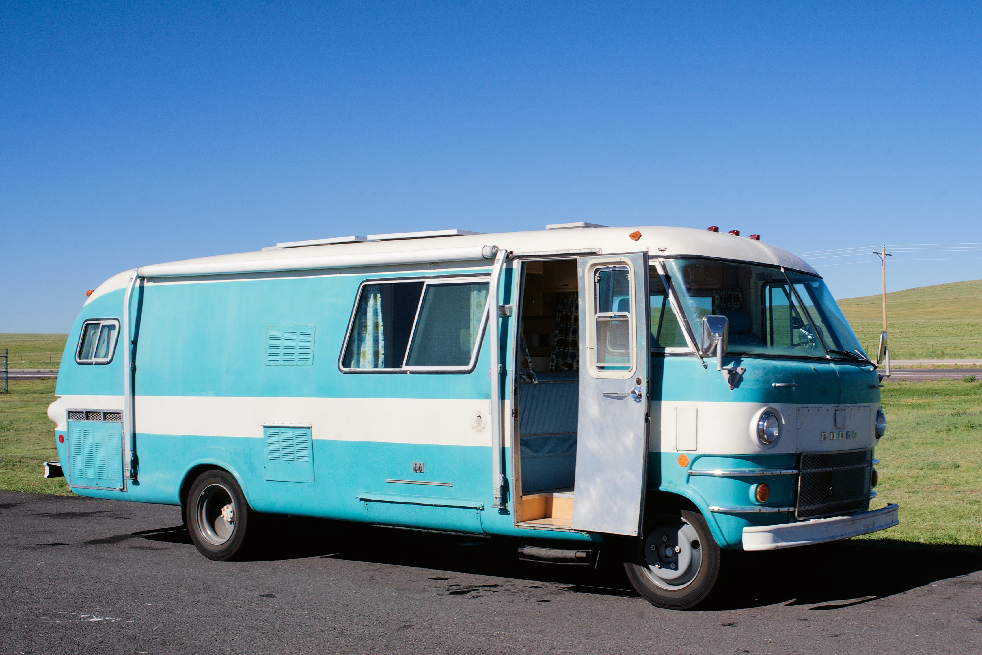 Why live in a vintage motorhome? 