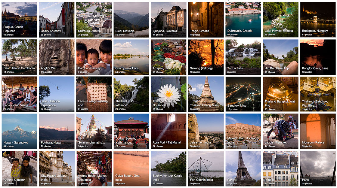 trip around the world thumbnails