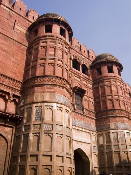 India-Agra Fort Taj Mahal_12_08_05_03