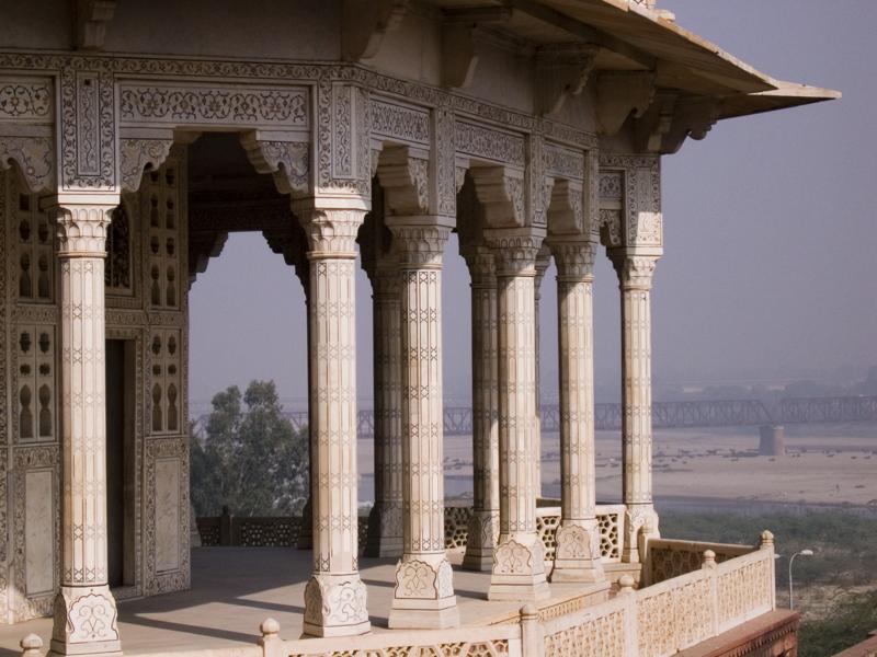 India-Agra Fort Taj Mahal_12_08_05_16