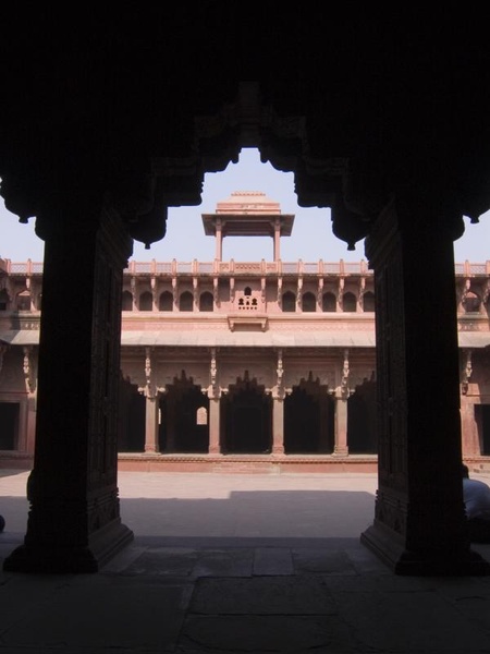 India-Agra Fort Taj Mahal_12_08_05_31
