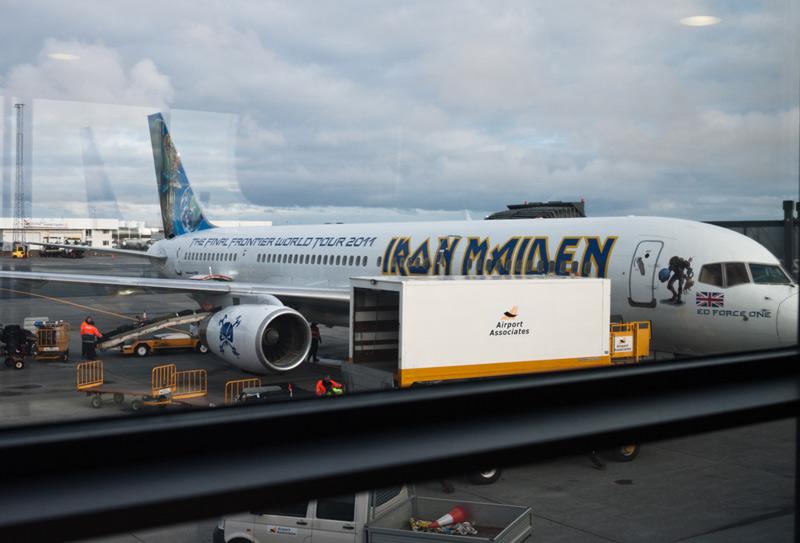 Iron Maiden has an airplane